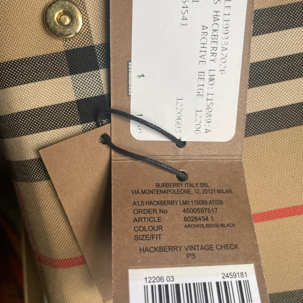 Authentic Burberry Hackberry Crossbody - Picture 11 of 13